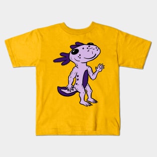 Indigo Axolotl Kids T-Shirt
